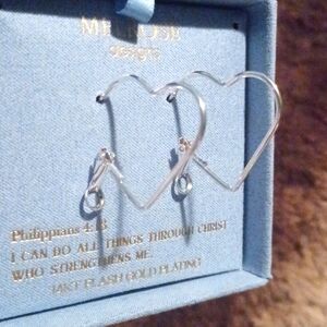 Heart earrings
